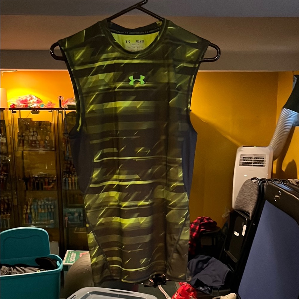Under Armour Green Tank Top for Active Comfort